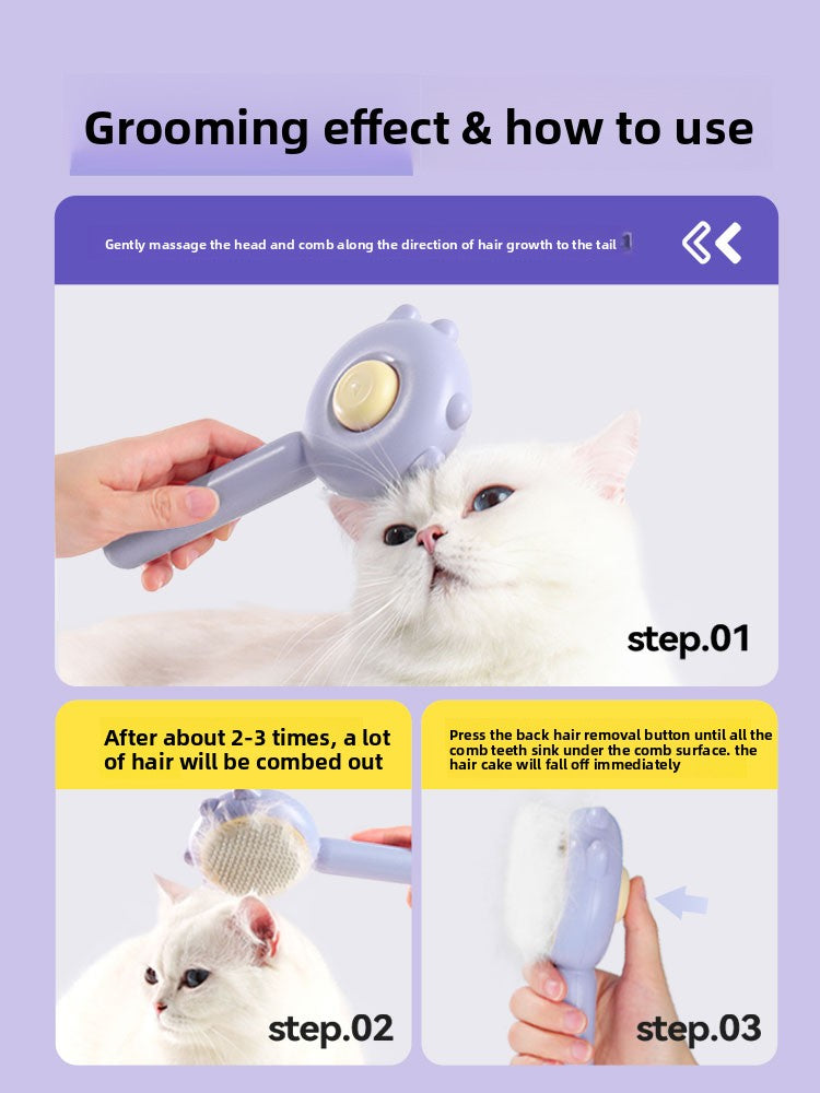 Self Cleaning Pet Hair Brush