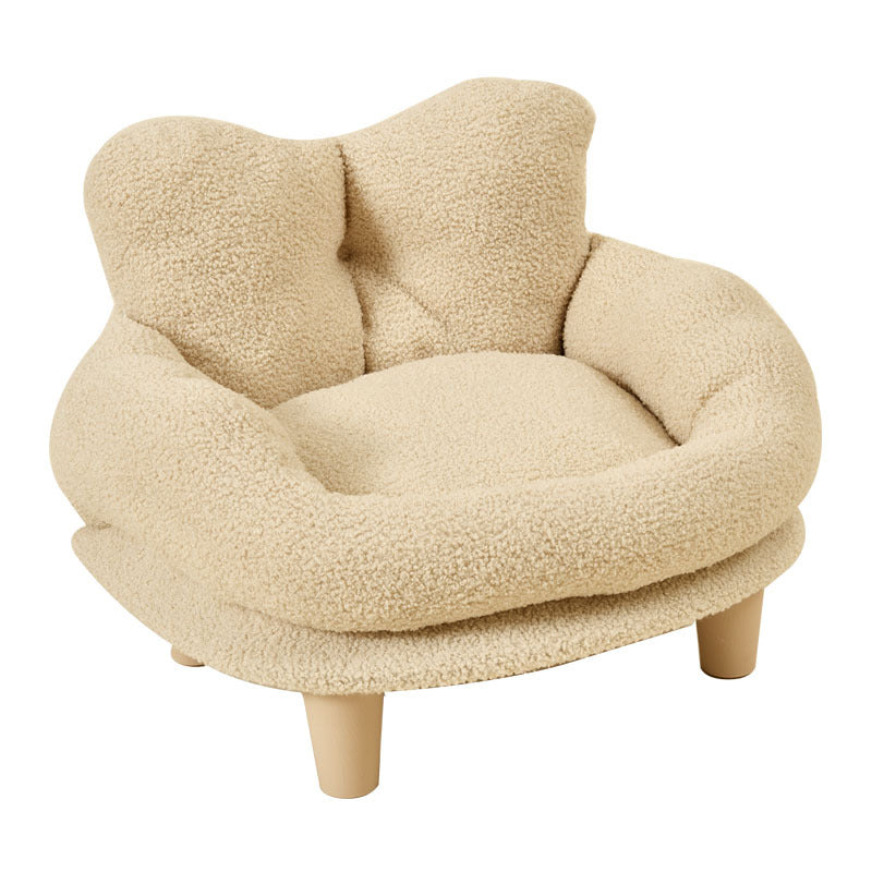 Plush Pet Bed (with Optional Cooling Pad)