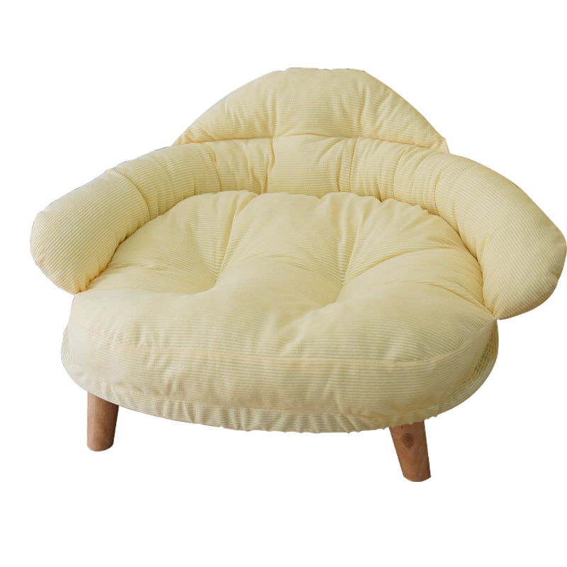 Plush Pet Bed (with Optional Cooling Pad)