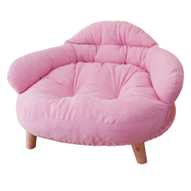 Plush Pet Bed (with Optional Cooling Pad)