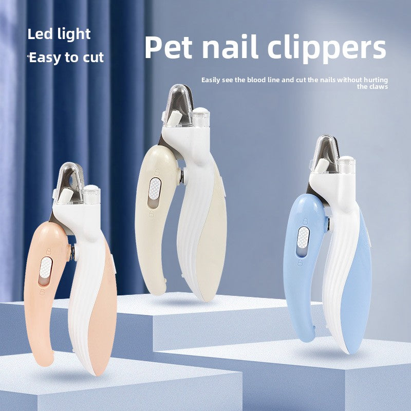 Pet Nail Clippers with Safety Guard