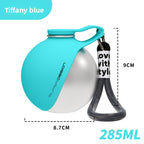Portable Dog Water Bottle - Leakproof Stainless Steel Travel