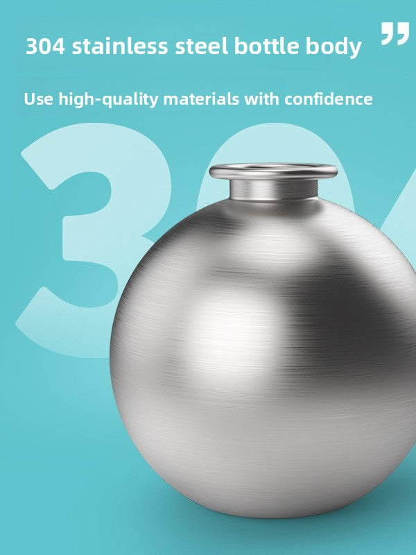 Portable Dog Water Bottle - Leakproof Stainless Steel Travel
